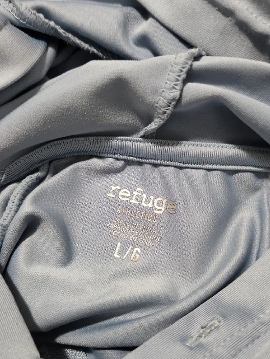 refuge Dusty Blue Athletic Hoodie - Picture 3 of 3